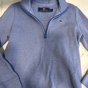 Vineyard Vines Light Blue Striped Pullover